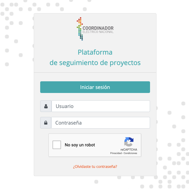 Login Coordinador Regional